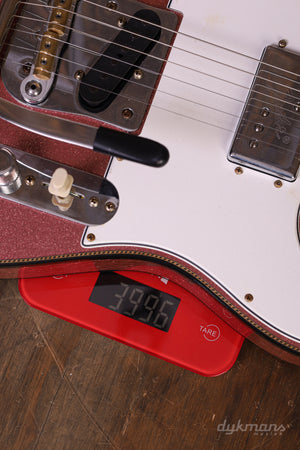 Fender Custom Shop Limited Edition CuNiFe Telecaster Custom Journeyman Relic Aged Champagne Metallic