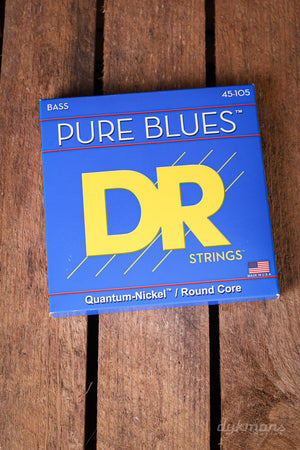 DR Strings Pure Blues Medium 45-105 Bass Strings