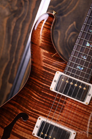 PRS Wood Library Hollowbody II Copperhead Burst Wood Library