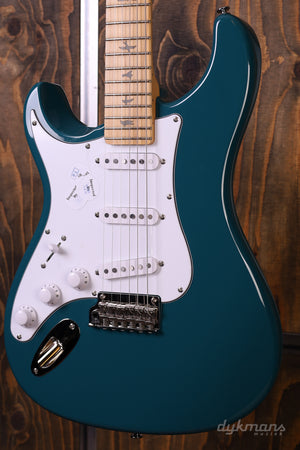 PRS SE Silver Sky Lefty Maple Nylon Blue