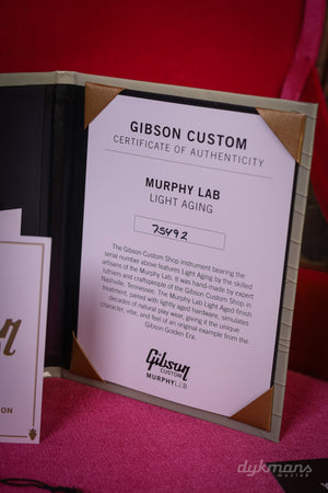 Gibson Custom Murphy Lab 1957 Les Paul Goldtop Light Aged