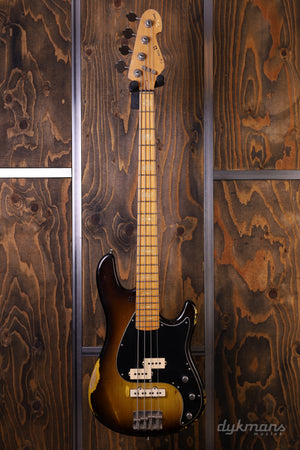 Sandberg BassTheWorld PJ / Hardcore Reserved Aged Tobacco Sunburst