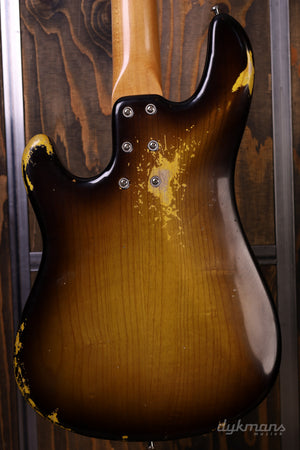 Sandberg BassTheWorld PJ / Hardcore Reserved Aged Tobacco Sunburst