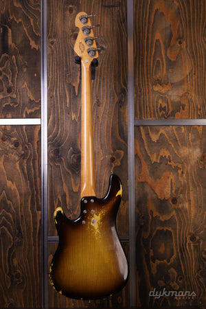 Sandberg BassTheWorld PJ / Hardcore Reserved Aged Tobacco Sunburst