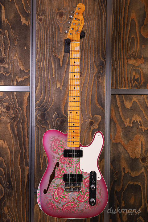 Fender Custom Shop Limited Edition dual pink P90 Relic Aged Pink Paisley Telecaster PRE-OWNED!