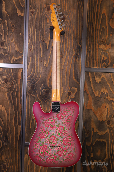 Fender Custom Shop Limited Edition dual pink P90 Relic Aged Pink Paisley Telecaster PRE-OWNED!