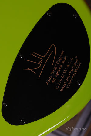 Dingwall NG3 "Nolly" Signature 5-string Limited Ferrari Green
