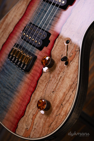 Mayones Regius 6 Spalted Flame Maple