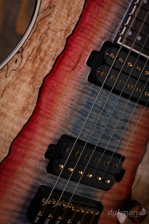 Mayones Regius 6 Spalted Flame Maple