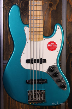 Squier Classic Vibe Active '70s Jazz Bass V Ocean Turquoise