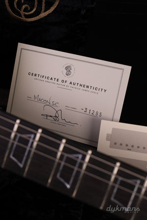 Patrick James Eggle Macon Single Cut Redwood