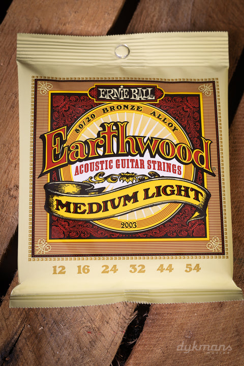 Ernie Ball Earthwood 80/20 Bronze Medium Light 12-54
