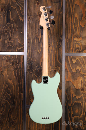 Fender American Performer Mustang Bass Satin Surf Green