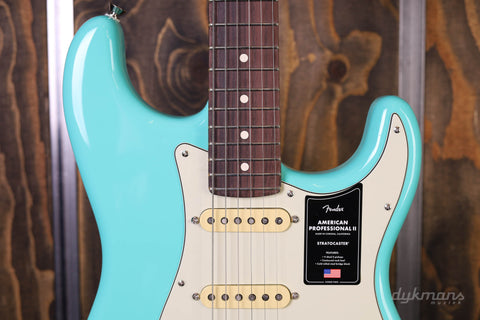 Fender Limited Edition American Pro II Strat Seafoam Green