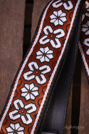 Souldier Guitar Strap Greenwich Brown White Black