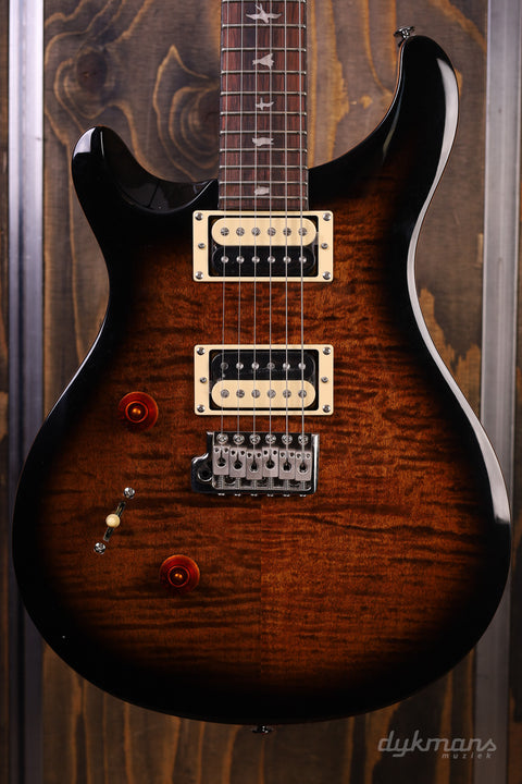 PRS SE Custom Lefty 24-08 Black Gold Burst