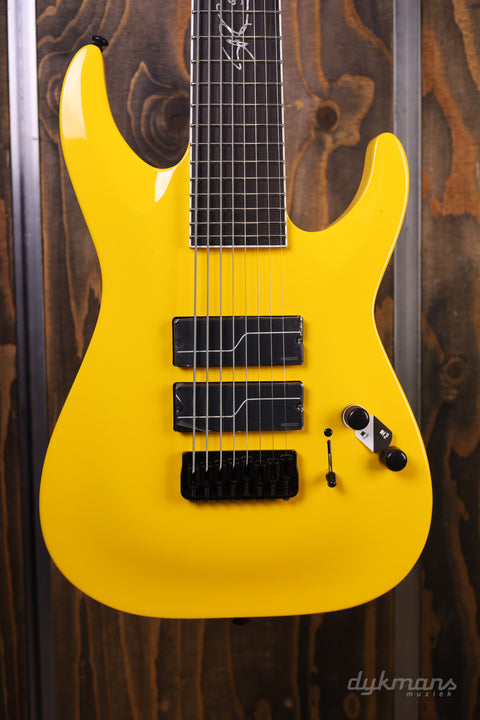 ESP LTD SC-608B Stephen Carpenter 8-String Chiquita Yellow