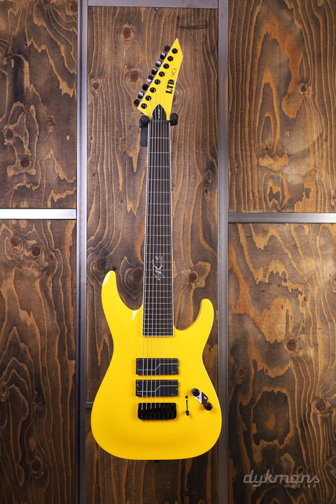 ESP LTD SC-608B Stephen Carpenter 8-String Chiquita Yellow