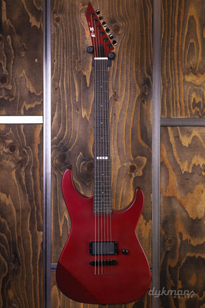 ESP E-II MI Deep Candy Apple Red Satin