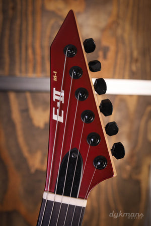 ESP E-II MI Deep Candy Apple Red Satin