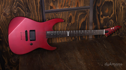 ESP E-II MI Deep Candy Apple Red Satin