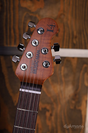 Music Man Luke 4 HH Maple Top Purple Slushie