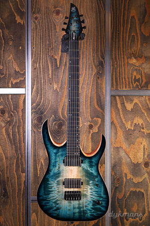 Mayones Duvell Elite 6 Natural Turquoise Burst