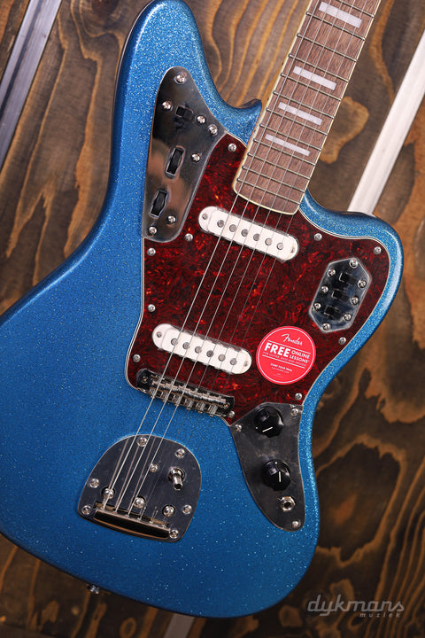 Squier FSR Classic Vibe 70s Jaguar Blue Sparkle