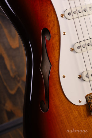 Fender Custom Shop Artisan Korina Strat 3-Color Chocolate Sunburst NOS