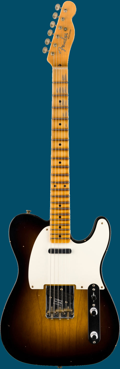 Fender Custom Shop 50s Telecaster Journeyman Relic Wide-Fade 2-Color Sunburst PRE-ORDER!