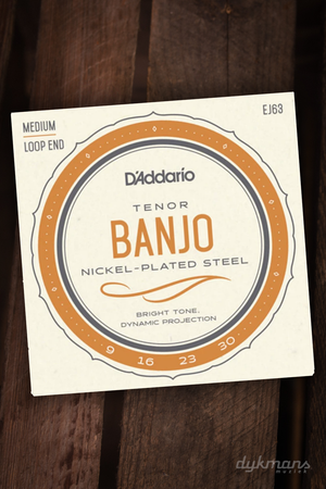 D'addario Nickel Plated Steel Tenor Banjo Strings