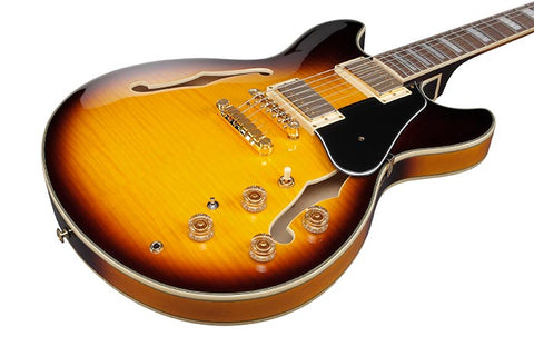 Ibanez JSM10EM Two-Tone Burst John Scofield