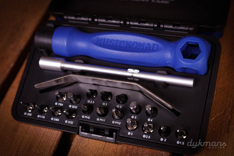 Music Nomad Premium Guitar Tech Screwdriver and Wrench Set 