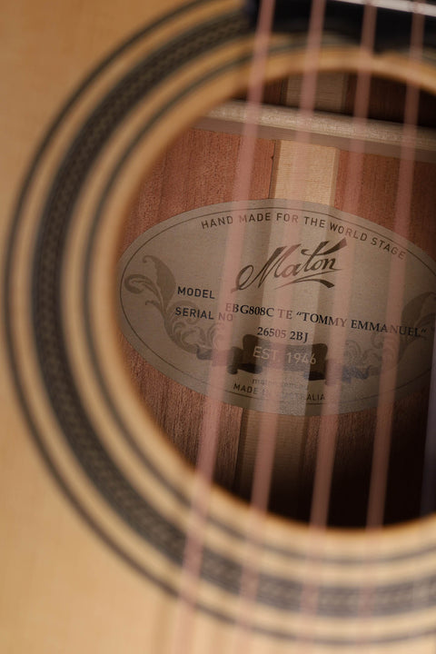 Maton EBG808 TEC Tommy Emmanuel Cutaway