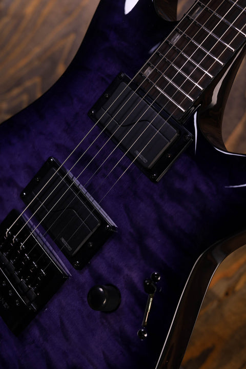 LTD H-1000 EVERTUNE QMSTPSB SEE THRU PURPLE SB