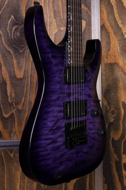 LTD H-1000 EVERTUNE QMSTPSB SEE THRU PURPLE SB