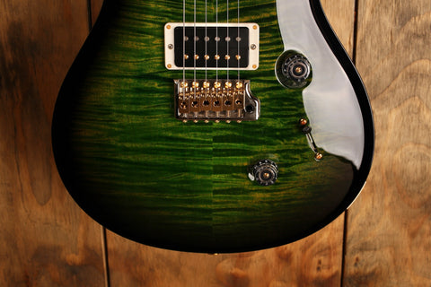 PRS Custom 24 10-Top Eriza Smokeburst (Custom Color + Hybrid Hardware)