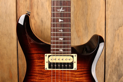 PRS SE Custom 24 Black Gold Burst