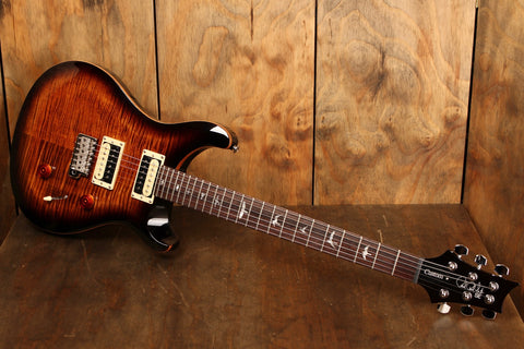 PRS SE Custom 24 Black Gold Burst